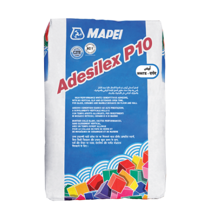 Mapei Adesilex P10 White Tile Adhesive 25 kg